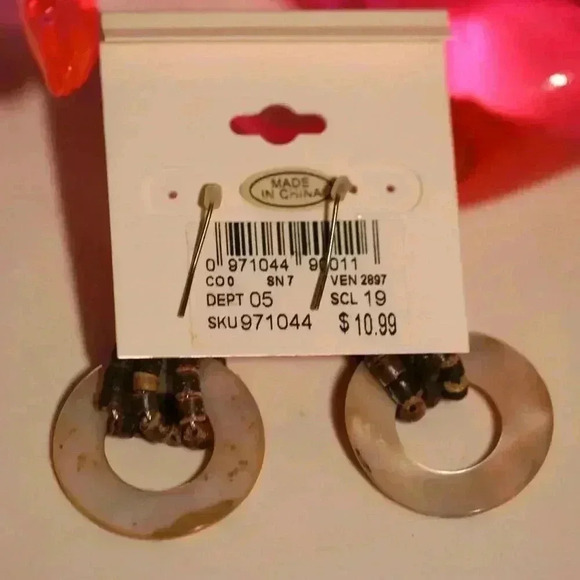 Two Inch Drop Earrings from Dress Barn - Picture 2 of 2